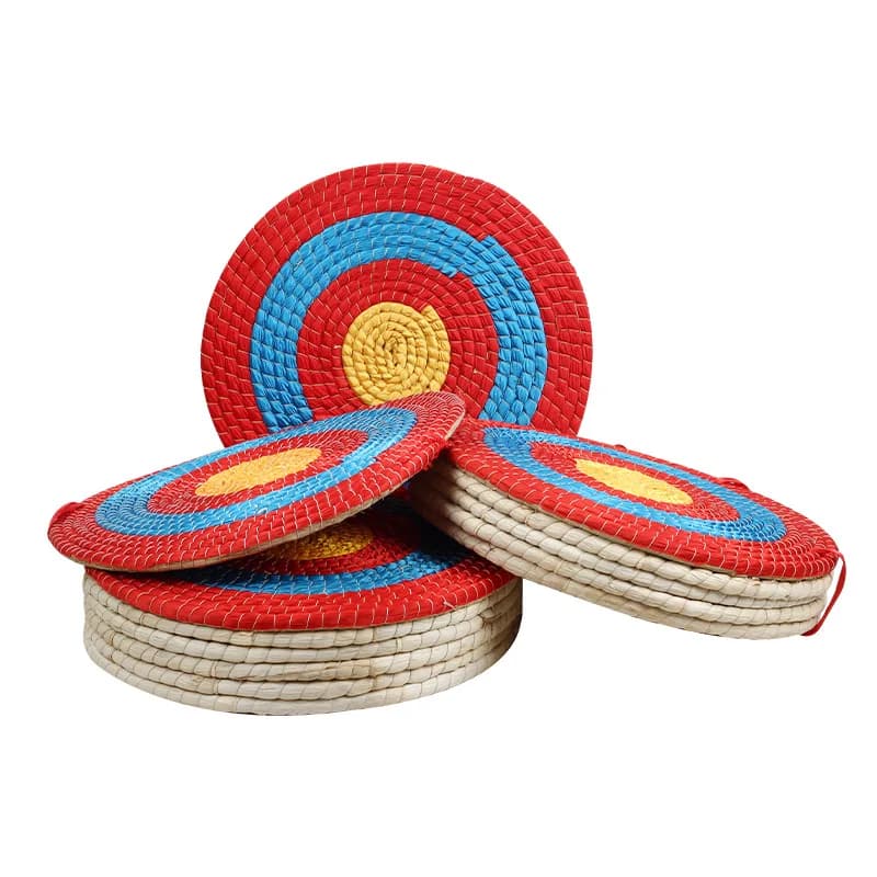 Arrow Target Props Antique Straw Woven All-round Grass Target Portable Thickened Outdoor Shooting Competition Equipment
