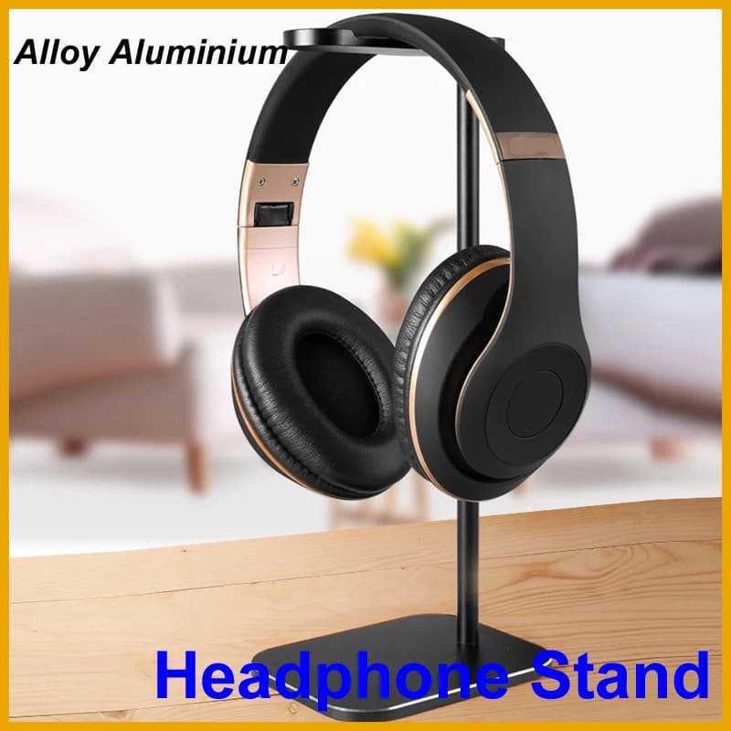Alloy Aluminium Body Bluetooth Earphone Headphone Headset Stand Holder Rack Mount Hanger For Gamer Hanger PC Gaming Mobile Phone
