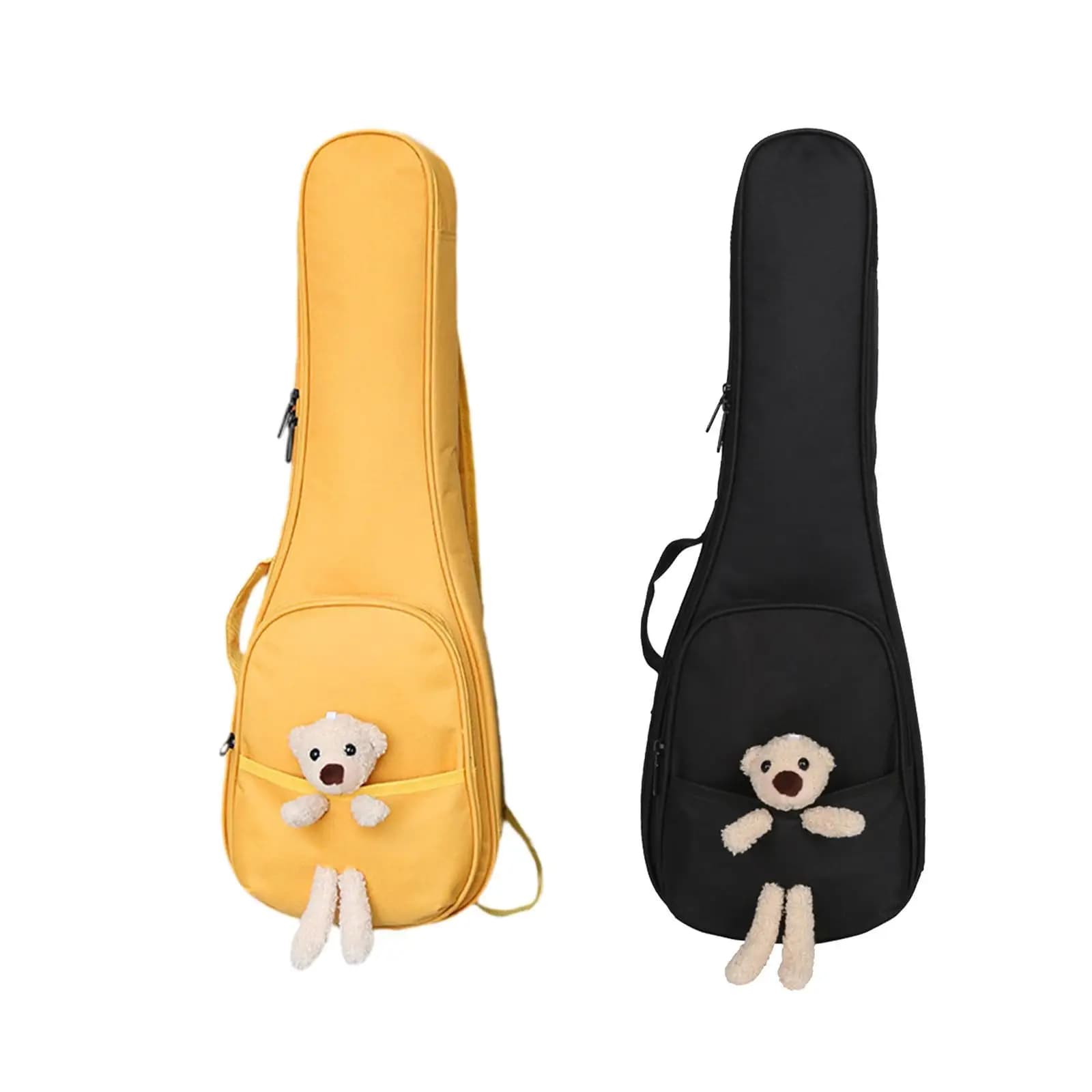 Borsa per ukulele Borsa per chitarra portatile con tracolla regolabile Zaino per ukulele Custodia per chitarra per concerto all'aperto