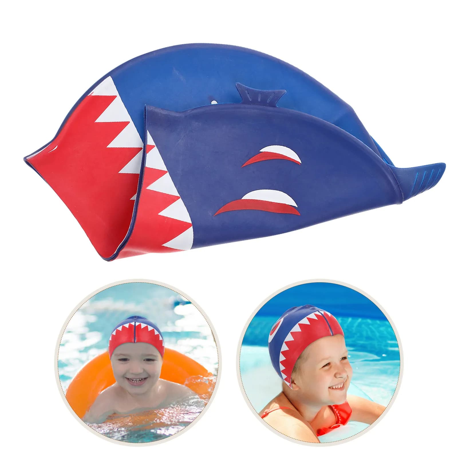 Children's Waterproof Silicone Blower Flexible Anti-slip, Baby Swimwear for Safe Pool Fun, Silicone Swimming Equipment