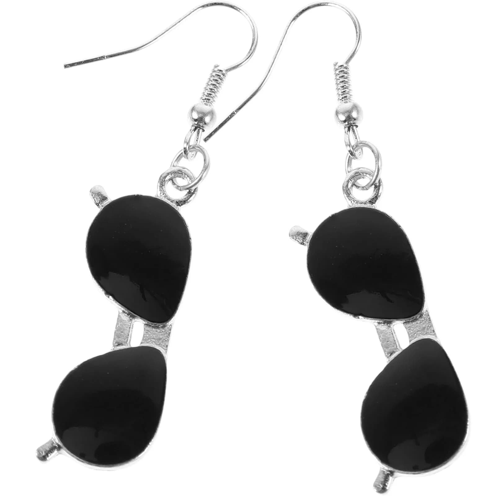1Pair Punk Style Sunglasses Earrings Creative Drop Earrings Novelty Design Comfortable Lightweight for Women Girls Party Wedding