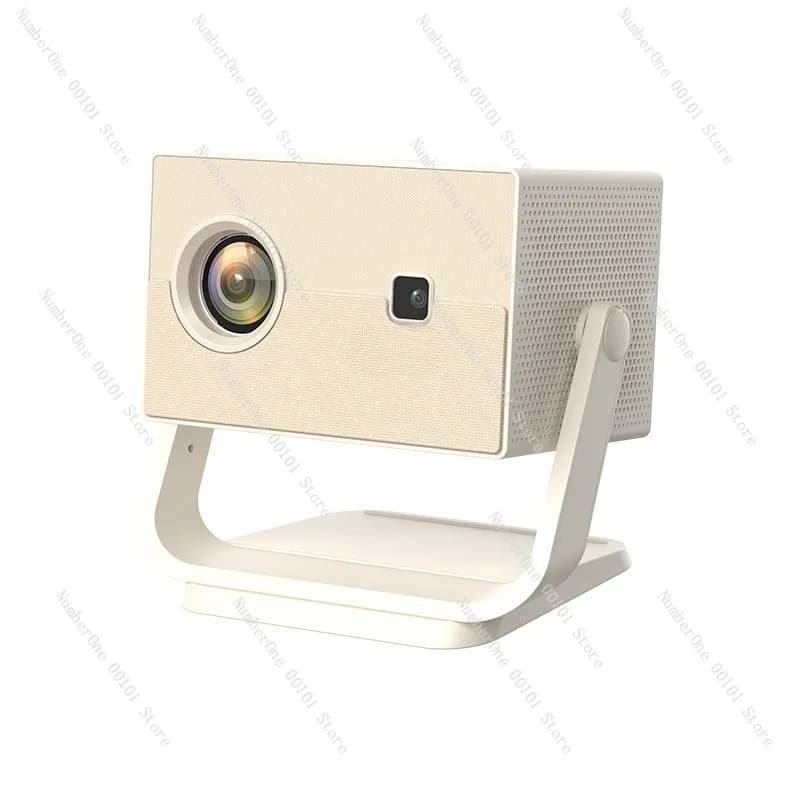 Proiettore Portatile 1080P, Mini Proiettore con Mirroring dello Schermo del Telefono, Proiettore 3D per Home Theater, per Ufficio e Camera da Letto