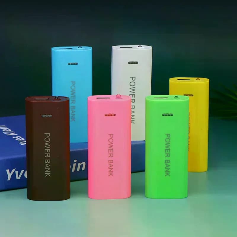 Portable 18650 Battery Charging Box DIY Power Bank Shell For Mobile Phone Emergency Charging