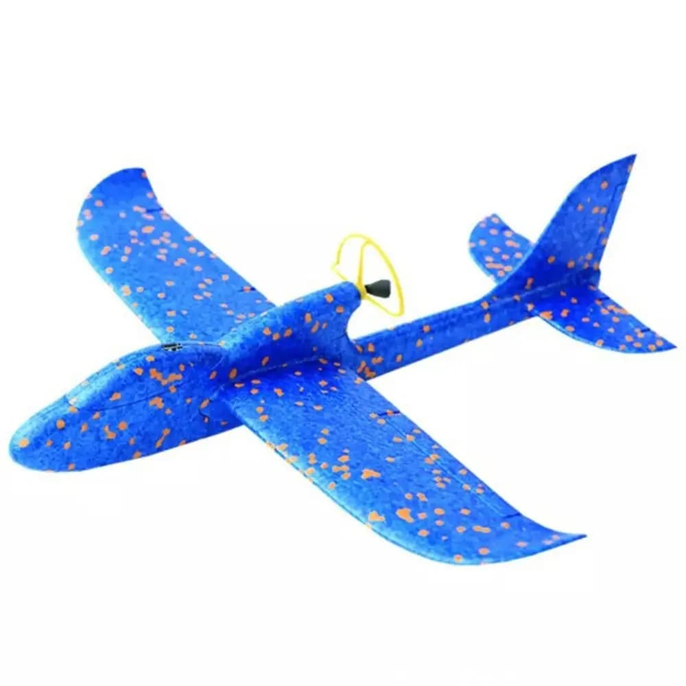 USB Charging Foam Electric Aircraft Hand Throw Flight Glider Aircraft Airplane DIY Model Toy Throwing Roundabout Airplane Gift