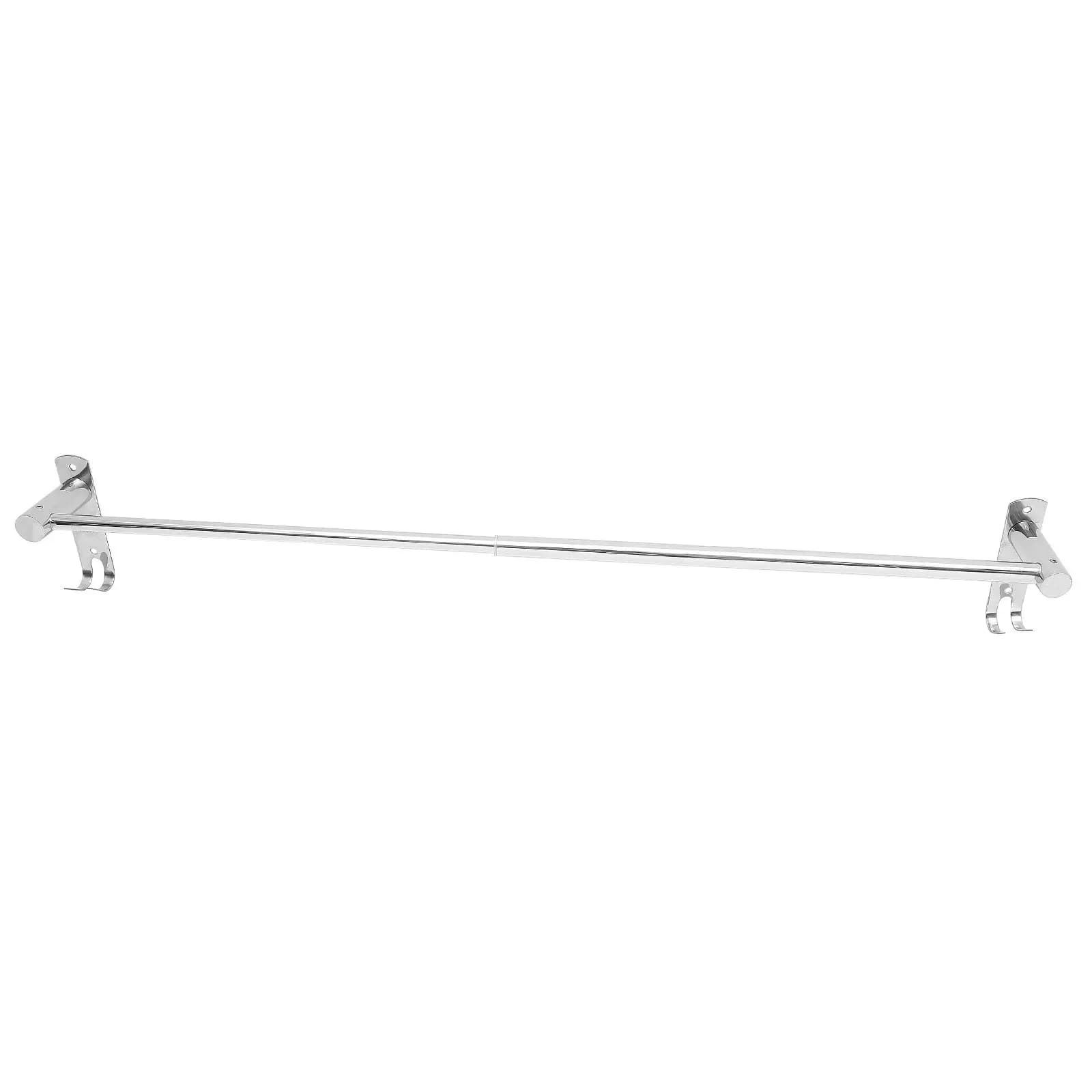 Set di 1 Portasciugamani Regolabile in Acciaio Inox da Parete, Porta Asciugamani per Doccia, Barra Appendioggetti per Utensili da Cucina