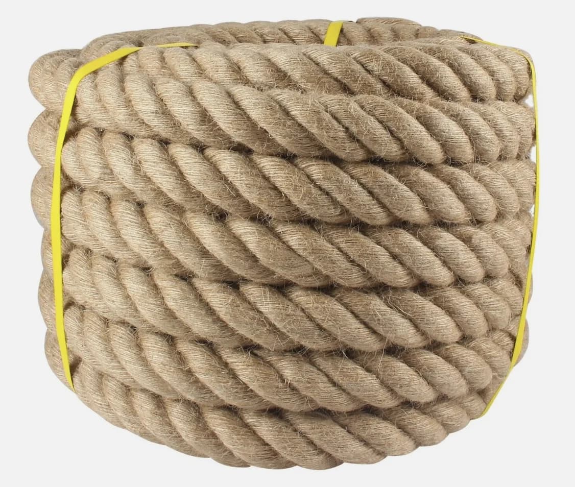 12/14/16/20mm Natural Iute Cory Rolls Hemp Cory Cable Braided Macrame String Pet Graffi Facial Hand Decoration Handmade FAI DA TE