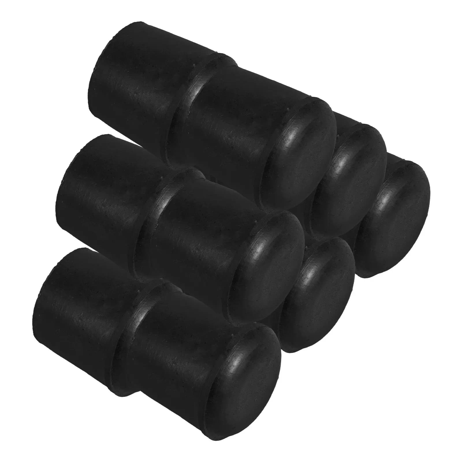 Protezioni per piedi di mobili da 12 pezzi, progettate per sedie, tavoli, sgabelli, pavimenti in legno duro, antiscivolo, resistenti all'usura