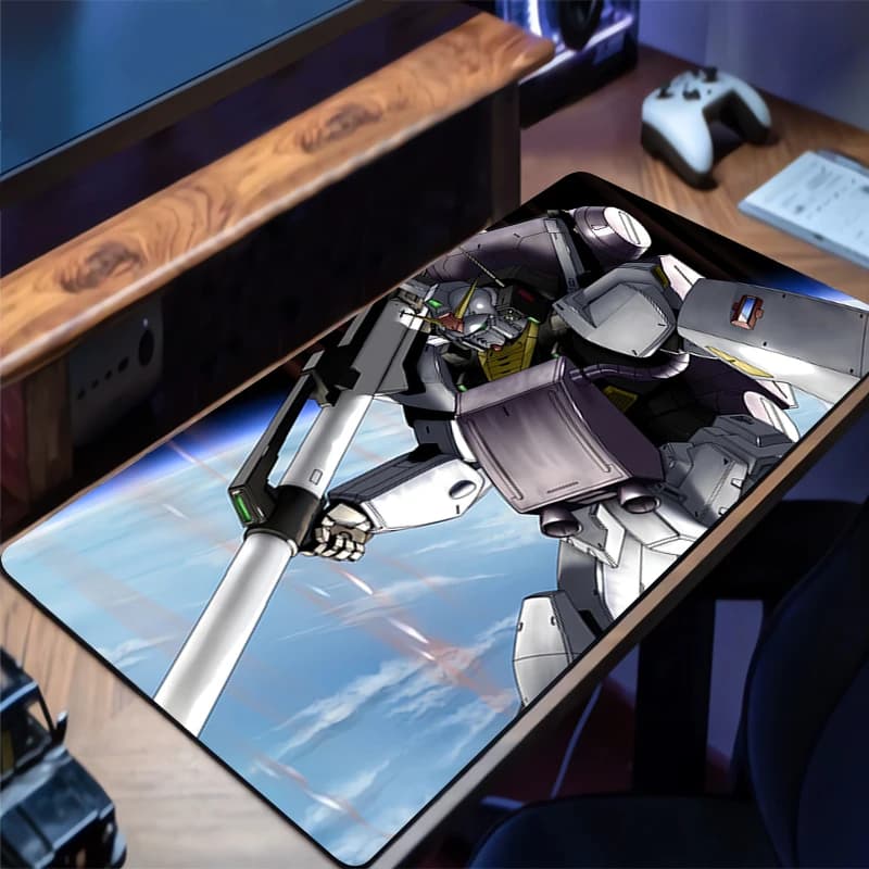Tappetino per mouse Meccanico Warrior Gundam Mk II Xxl Tappetino per tastiera Tappetino per scrivania in gomma Tappetino esteso Tappetino per mouse da scrivania antiscivolo Tappetino per mouse da gioco