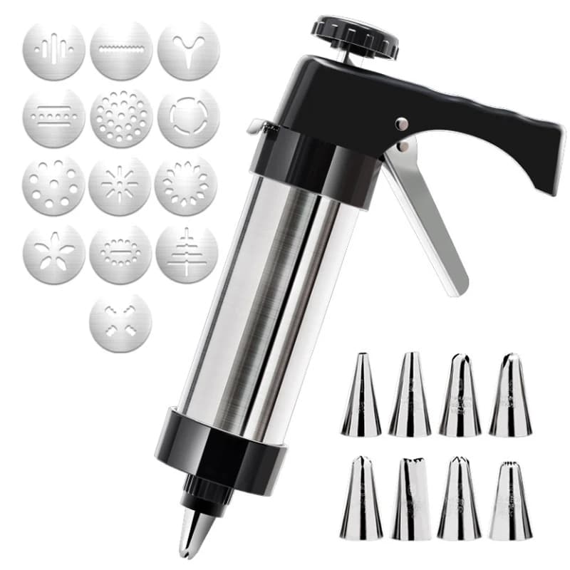 13 pz/set fai da te manuale Cookie Mold Gun Cookie Press Kit mitragliatrice che decora la macchina per la spremitura che fa lo strumento di cottura del dispositivo Churros