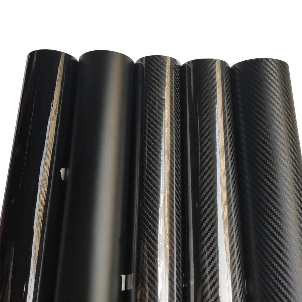 3D 4D 5D 6D Carbon Fiber Vinyl Wrap Film Car Wrapping Foil Console Computer Laptop Skin Phone Cover Motorcycle