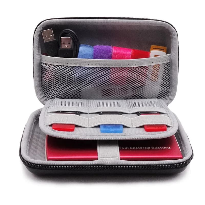 Custodia protettiva da viaggio Borsa da trasporto per giochi - Disco rigido esterno portatile 2 3 4 HDD da 5 TB per WD_BLACK P10