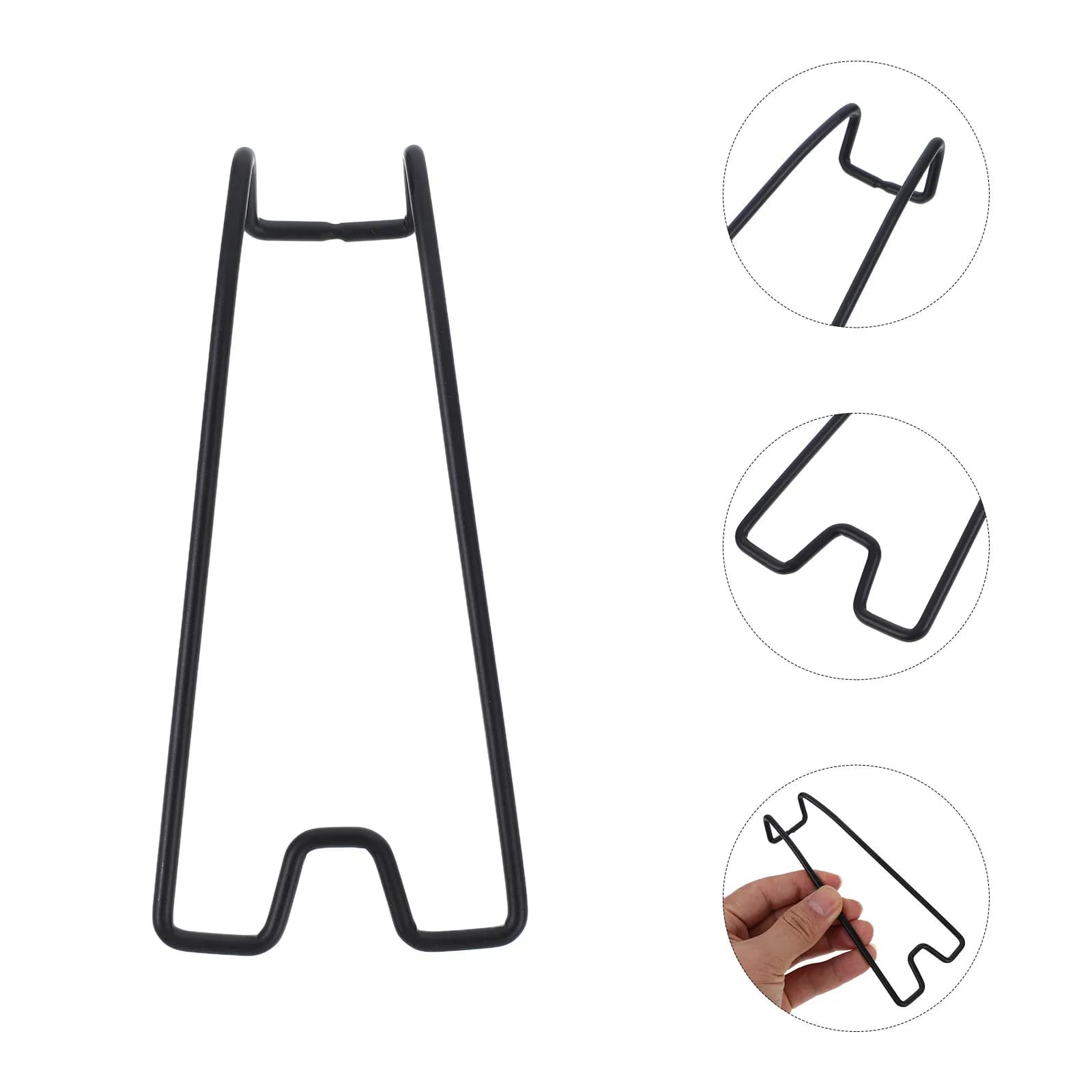 Picture Frame Easel Bracket Carbon Steel Size S Desktop Photo Holder Back Stand Easy Installation Stable Display Frame Holder