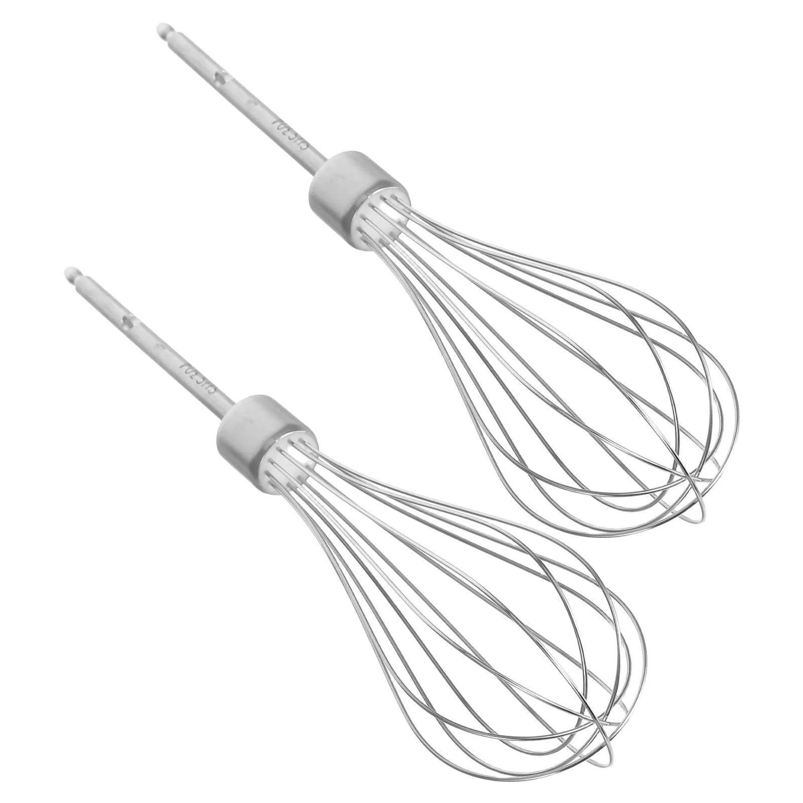 Set di 2 Fruste in Acciaio Inox Facili da Pulire, Sbattitore Manuale per Impastare, Montare Panna e Miscelare per Cucina e Pasticceria