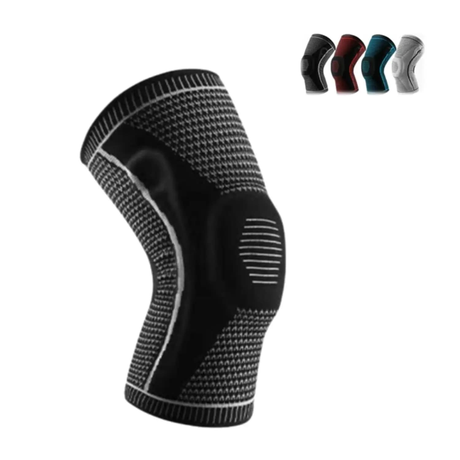 Griqos Ginocchiere per il Dolore al Ginocchio - Limitless Knee Pro, Supporto per Lesioni al Menisco, Recupero ACL, Regolabili per il Sollievo Articolare