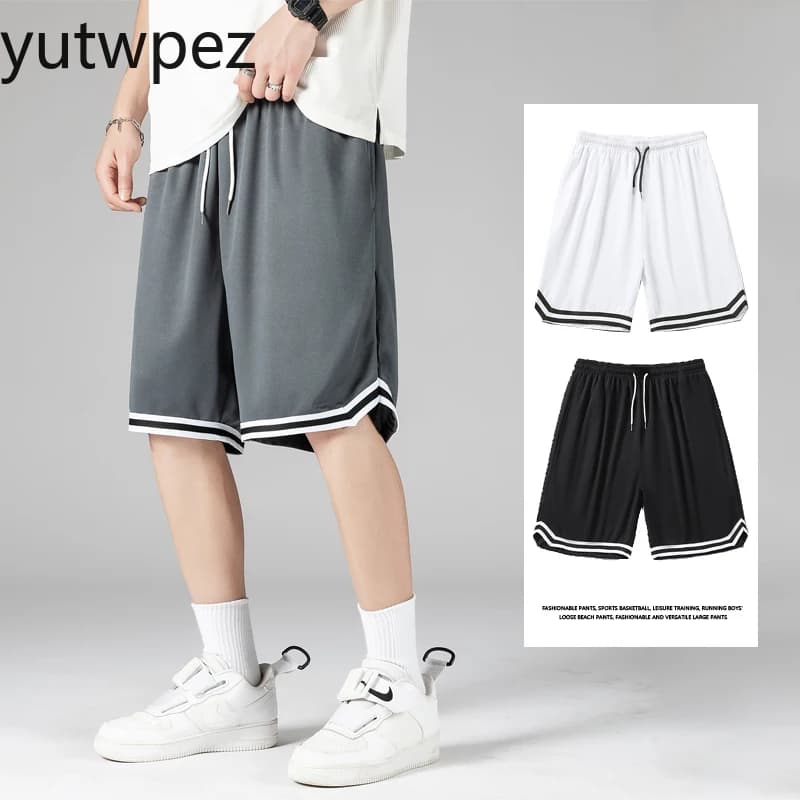 Men's Basketball Shorts Cycling Sports Summer Loose Half Pants Running Quick-Drying Casual Fashion Fitness Breathable Plus Size