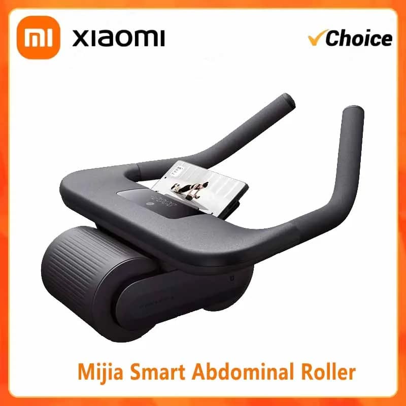 New Xiaomi Mijia Smart Abdominal Wheel Strong Load Bearing Non-Slip Roller Exercise Equipment Fitness Training For Mi Home App