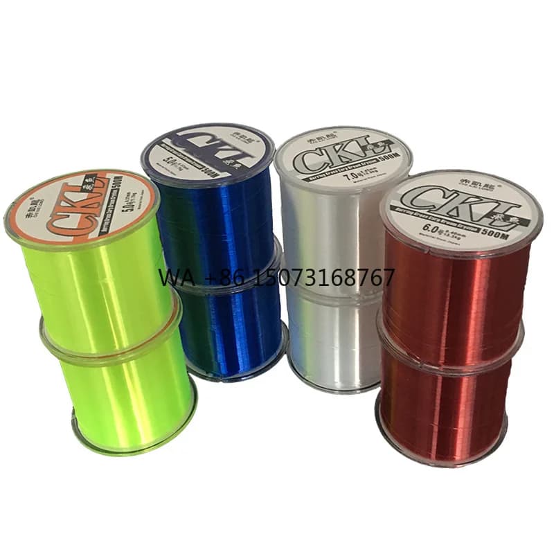 Custom High Strength Nylon Fishing Lence Main Line Sub Lenz Freshwater Fishing Equipment in salt water Diameter 0.1 mm-0.6 m