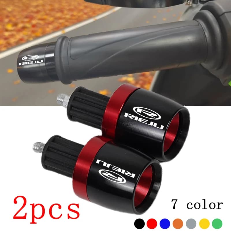 For RIEJU Aventura 500 E-Tango MR250 MR300 MR PRO 250 300 RACING 250-300 MRT Motorcycle Handlebar Grips Handle Bar Cap End Plug