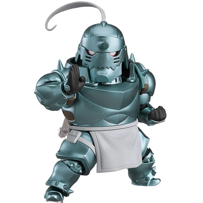 GSC Fullmetal Alchemist Alphonse Elric Mini Action Robot Figura d'azione corazzata, giocattoli per bambini, regali di compleanno.