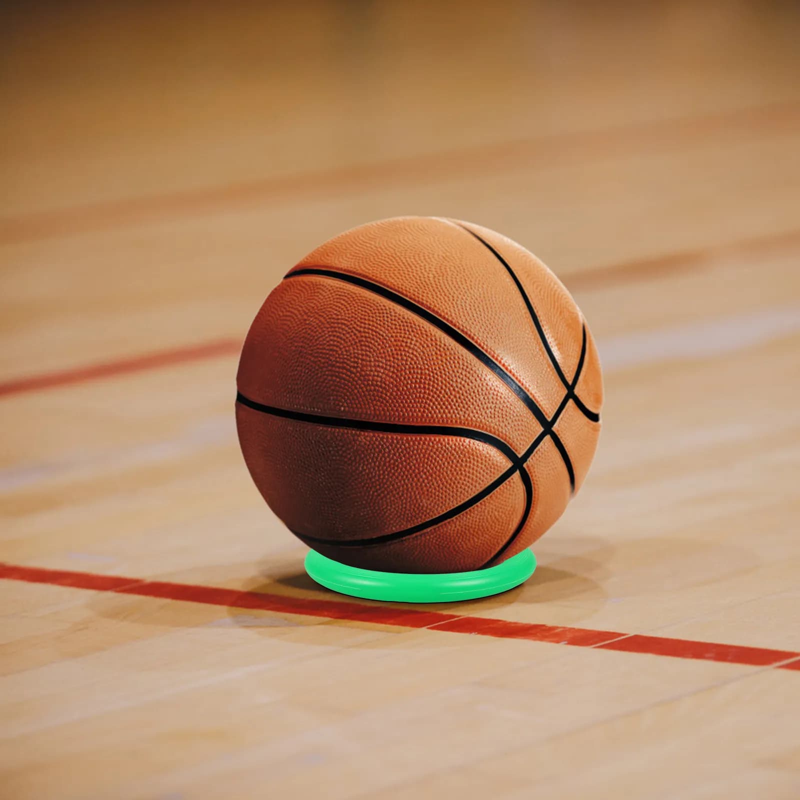 5Pcs Space Saving Ball Stands 18Cm PP Material Yoga Ball Support Rings Basketball Display Holder Football Base Volleyball Stand