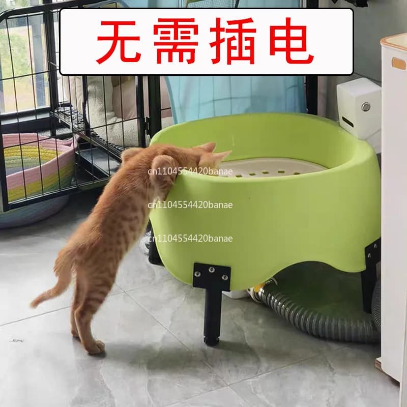 Fully automatic flushing cat toilet infrared induction intelligent electric cat litter basin cat toilet pet squatting potty