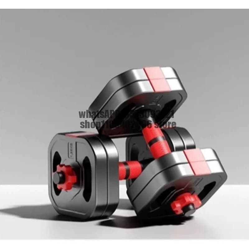 Dumbbell Men's Fitness Home Adjustable Weight Barbell Kettlebell Dormitory Strength Training Combination Set