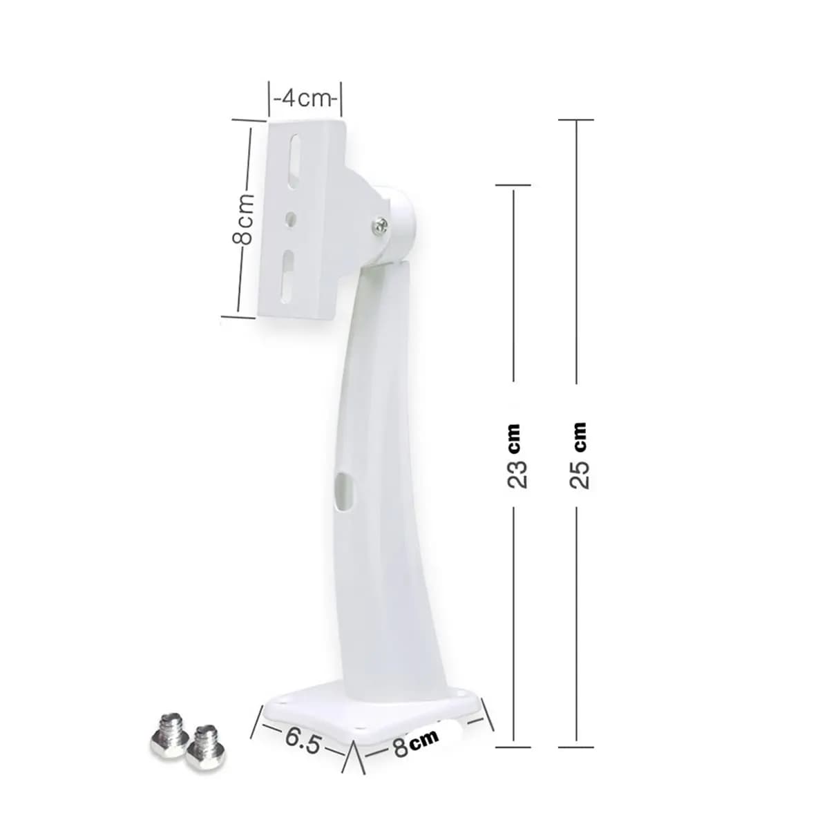 AU47-Universal Steel Wall Mount Bracket for CCTV Cameras 25CM Easy Installation Security Camera Support Indoor/Outdoor Use