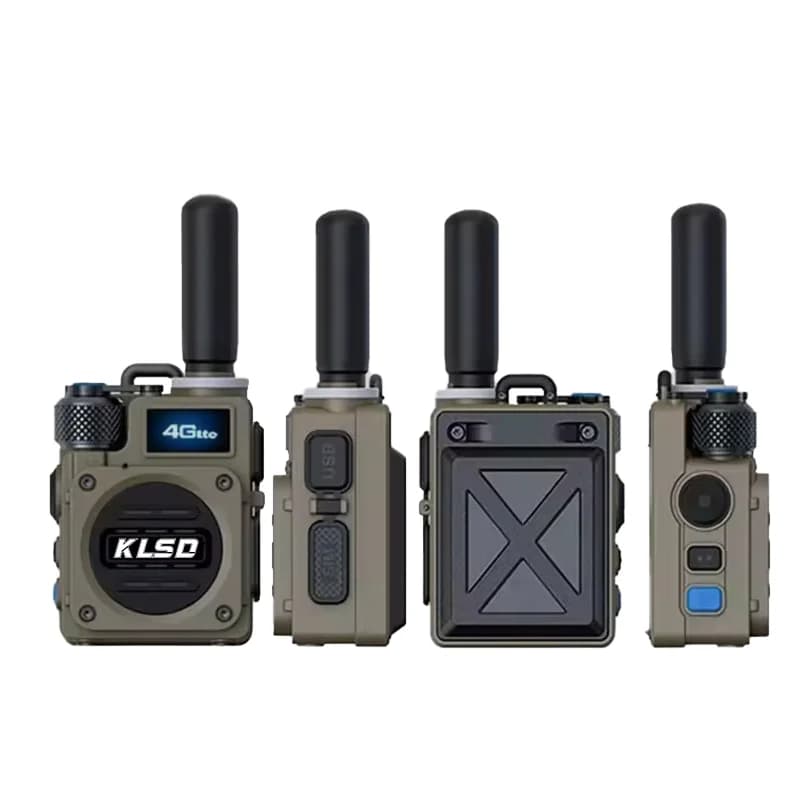 Mini citofono di rete completo 4G POC portatile esterno Portata di chiamata 5000Km Walkie Talkie wireless per portata di chiamata pubblica 5000Km