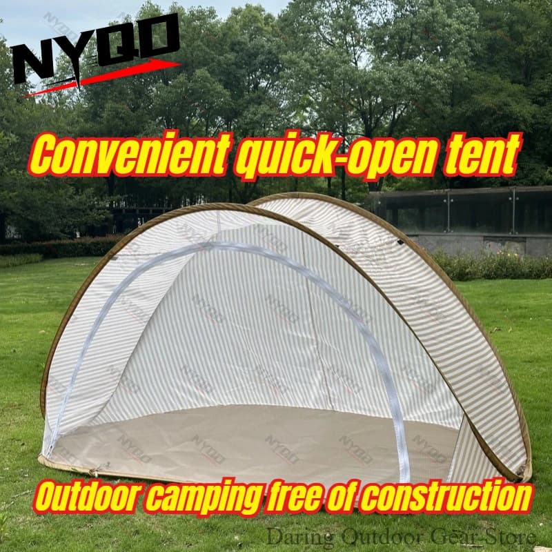 Tenda per bambini antizanzare a montaggio rapido e pratico per campeggio all'aperto, non necessita di montaggio, con ombreggiatura e protezione solare, tenda da spiaggia