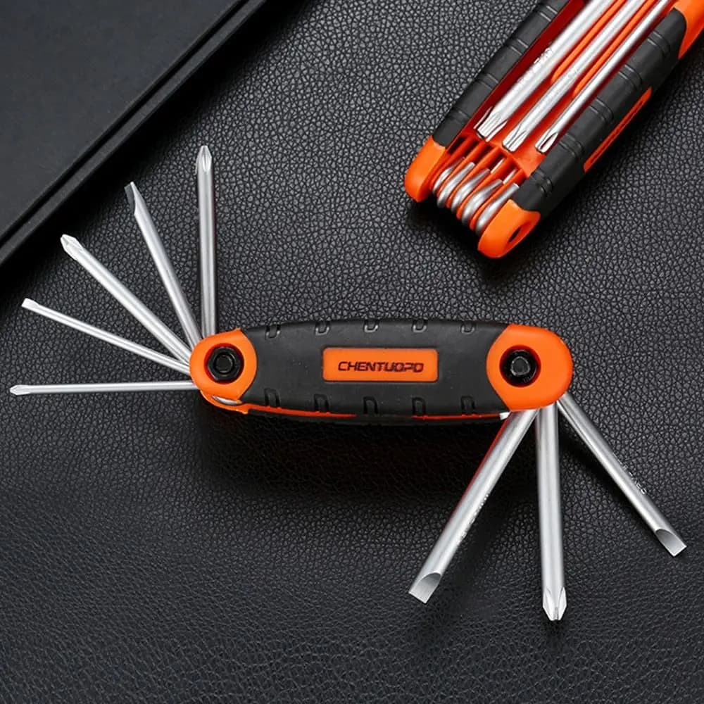 Set di cacciaviti chiave esagonale professionale multifunzionale 8 in 1 utensile manuale