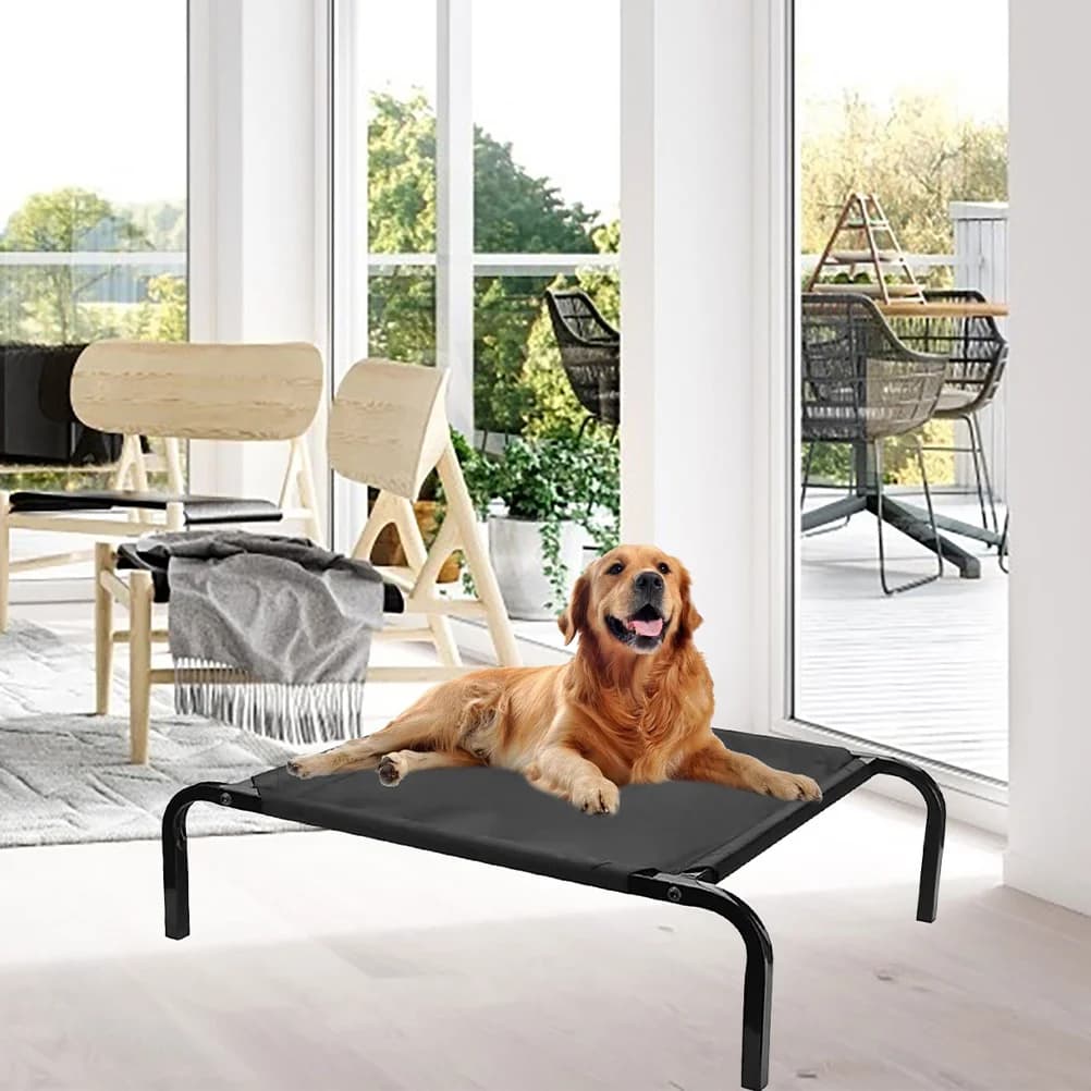 Copertura di Ricambio in Rete Lavabile per Letto Rialzato per Cani, per Uso Interno ed Esterno, Amaca per Animali Domestici, Tappetino Rinfrescante per Tutte le Stagioni, per Cani di Taglia Grande