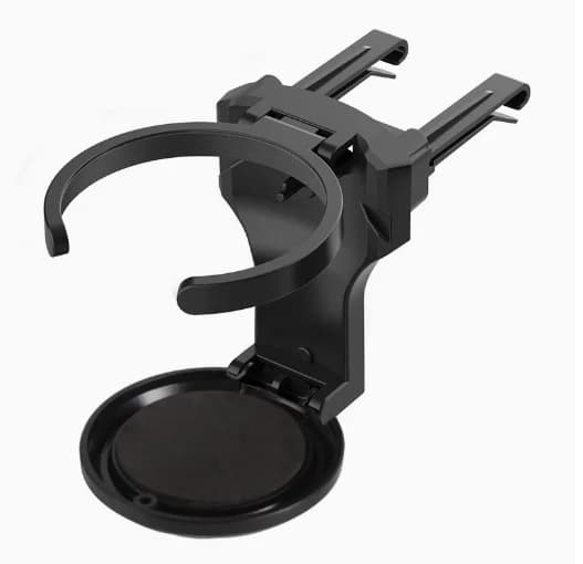 Supporto per Bicchiere da Auto da Montare sulle Bocchette dell'Aria Condizionata, Porta Bicchieri Fisso per Veicoli