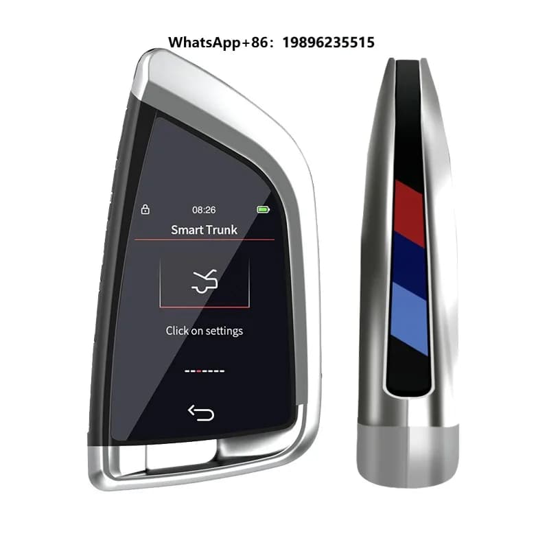 CF588 Wholesale Manufacturers Keyless Entry Push Start Stop Auto Lock Key LCD Touch Screen Smart Remote Car Key