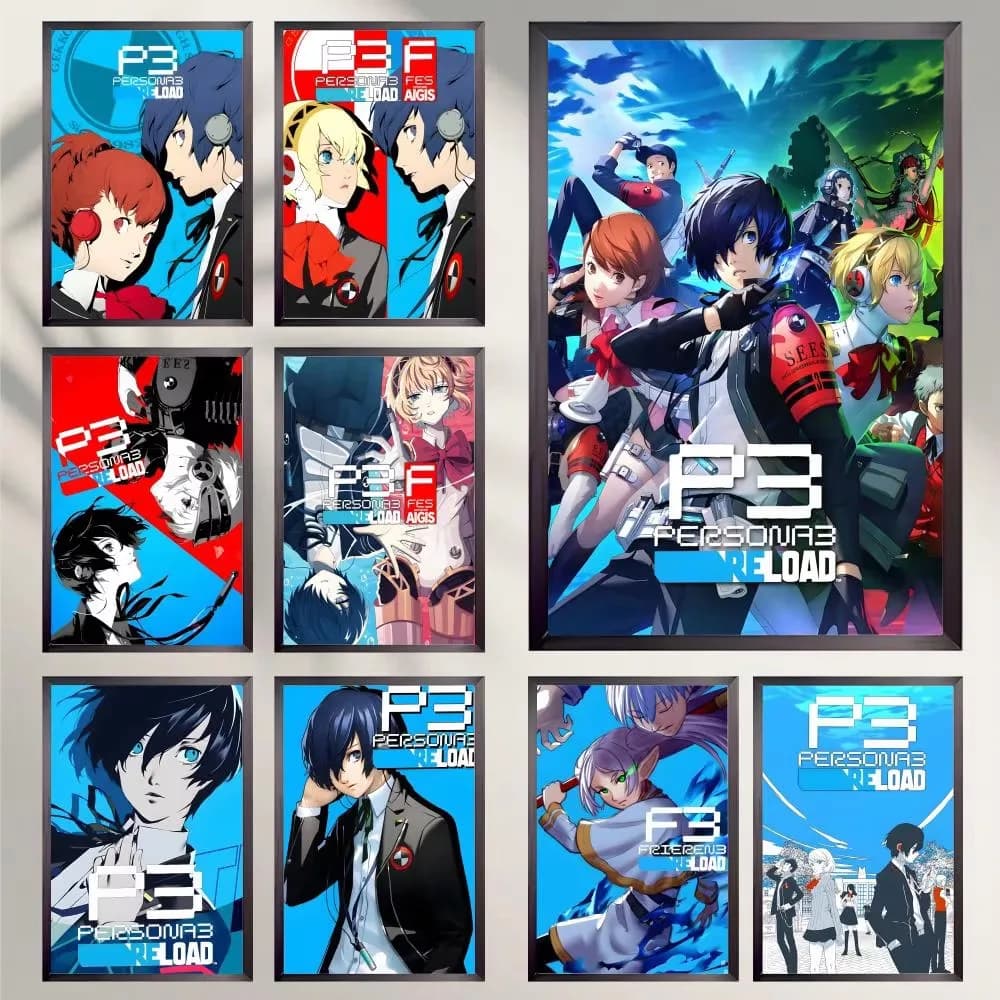 Diamond Painting Game P-Persona 3 Cartoon Characters Diamond Mosaic Handmade Art Exquisite Creative Gift Home Decoration