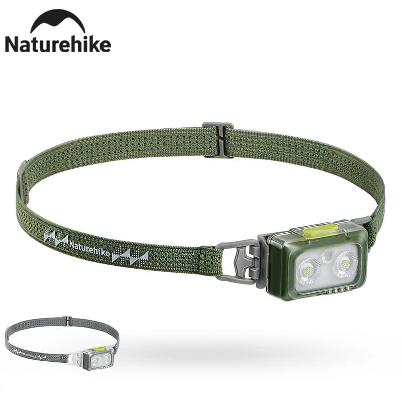 Naturehike Ultralight Adjustable Front Lamp Waterproof and Fall Resistant Camping Lamp For Outdoor Cycling, Fishing, Night Running