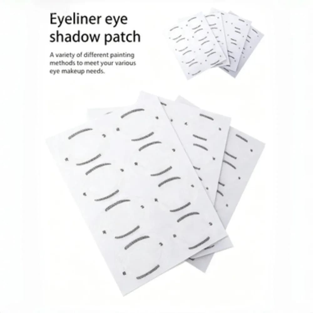 Adesivo per Eyeliner Adatto ai Principianti, Sticker Monouso per Ombretto e Primer Trucco per Principianti