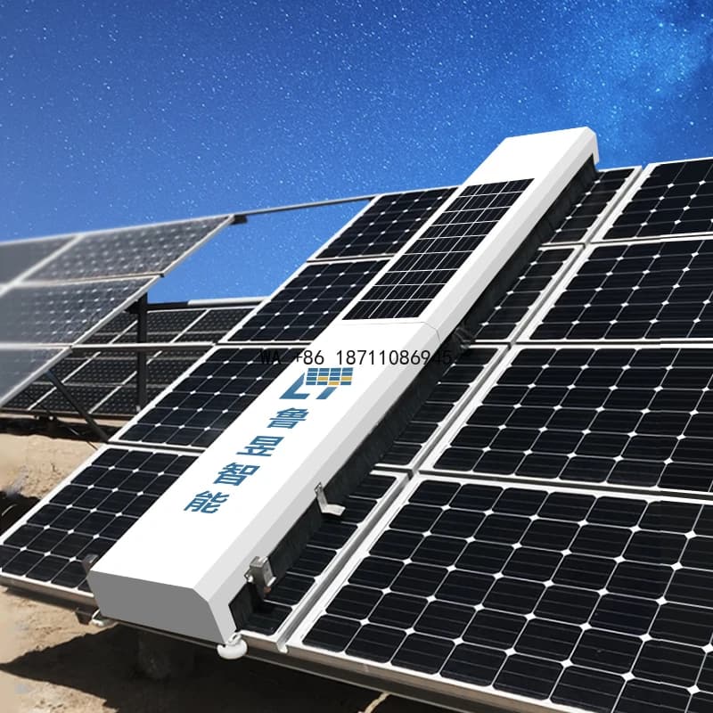 Nuova Macchina Automatica 2025 per la Pulizia di Pannelli Solari Fotovoltaici - Macchinario per la Pulizia di Pannelli Solari