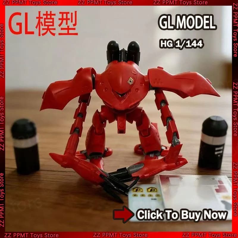 Nuovo Modello GL HG 1/144 MSM-03C Hygogg Rosso UC Kit di Montaggio Modello Snodabile Action Figure Anime Robot Modello in Plastica Regalo Giocattolo