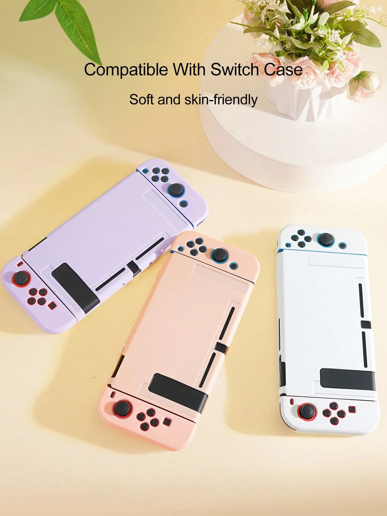 Custodia protettiva compatibile con console OLED Nintendo Switch e Joy-Cons, per cover Switch Ns, guscio accessorio Switch