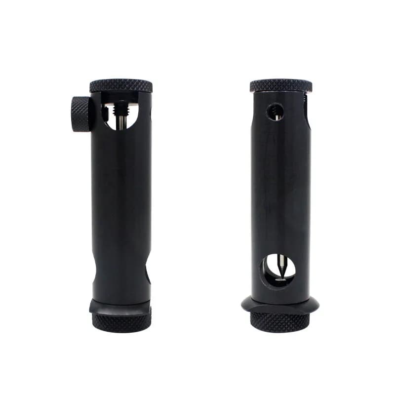 Ku Fishing Sea Rod Ground Plug Stabilizer, Aluminum Alloy Tent Fixed Turret Fishing Alarm