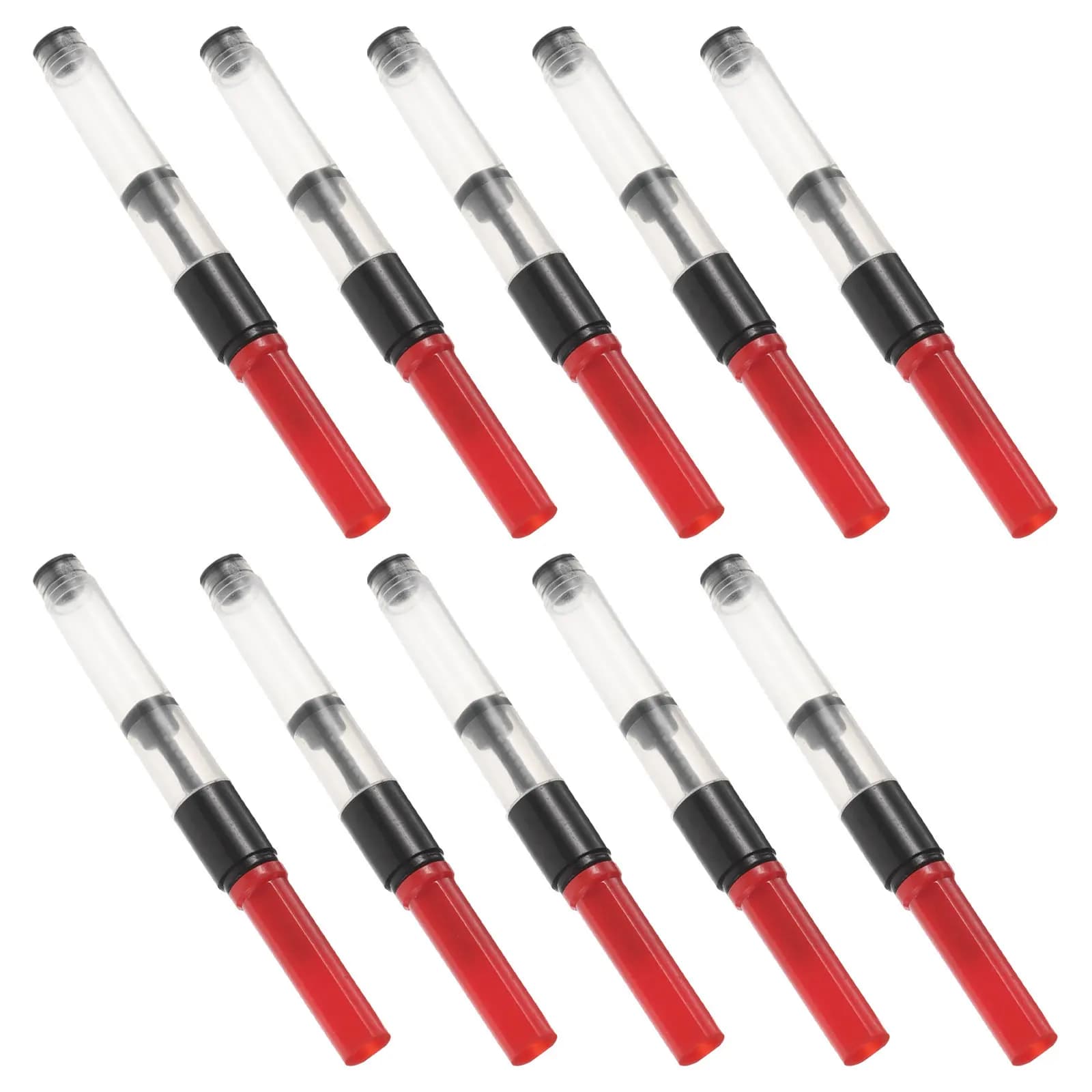 10pcs Fountain Pen Ink Converter Universal 2.6Mm Precision Fit Easy Rotation Refillable Writing Tool For Office School Travel