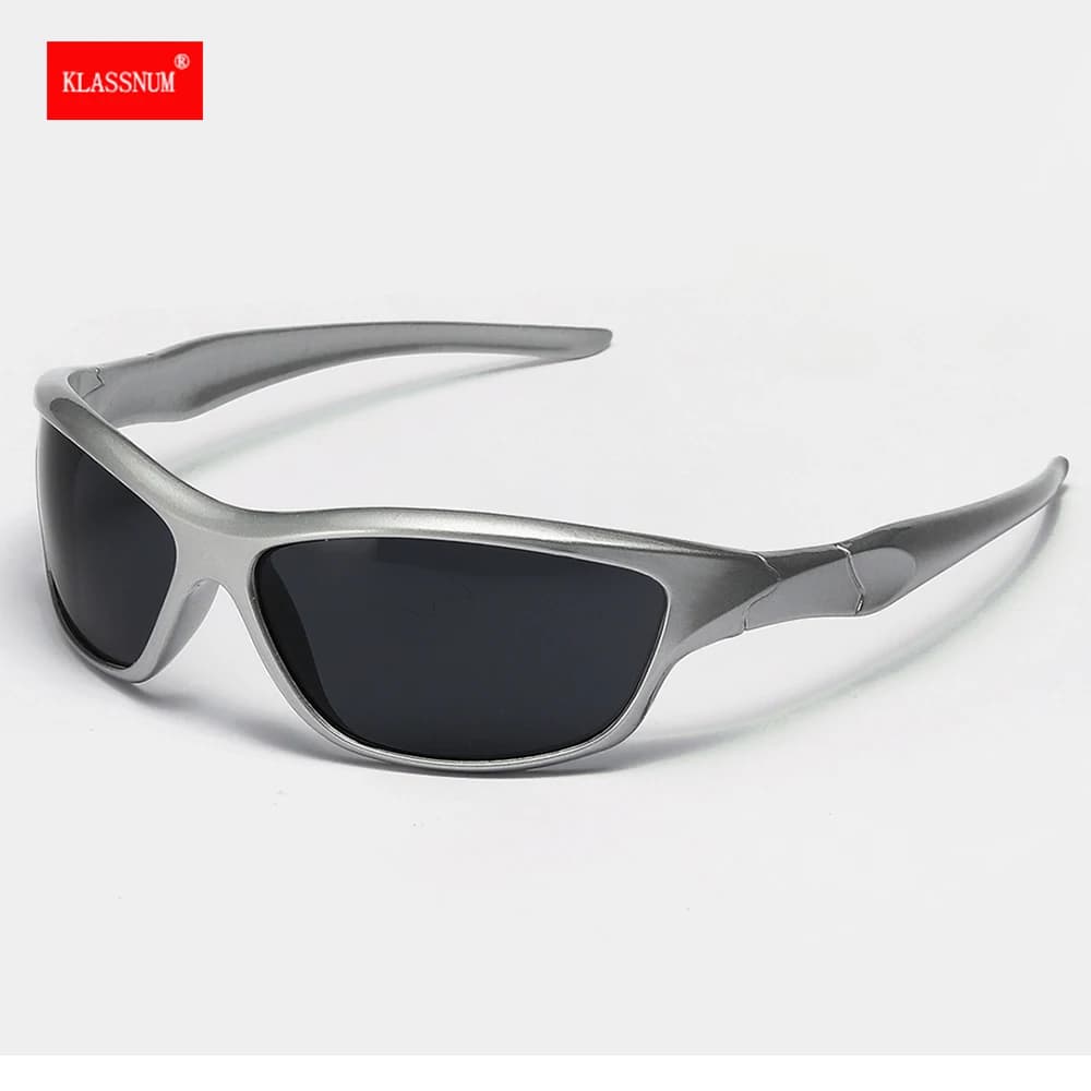 Occhiali da Sole Y2K Argento per Uomo, Occhiali Sportivi da Ciclismo, Occhiali Vintage per Donna, Occhiali Trendy Punk, Occhiali Estetici Anni 2000