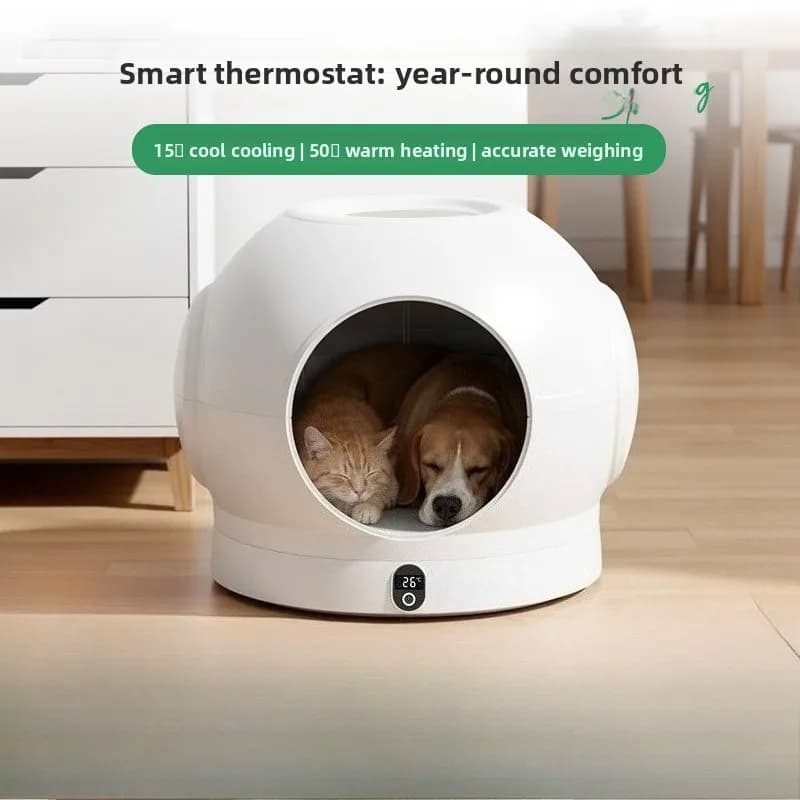 Cooling heating cat kennel weighing constant temperature electric blanket summer and winter warm ice pad pet supplies