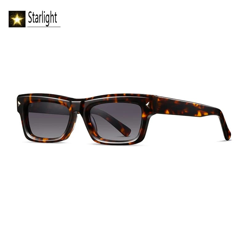 High Quality Thick Polarized Black Sunglasses Men Acetate Sun Protection Glasses Eyeglasses Man Eyewear UV400 Handmade Driving
