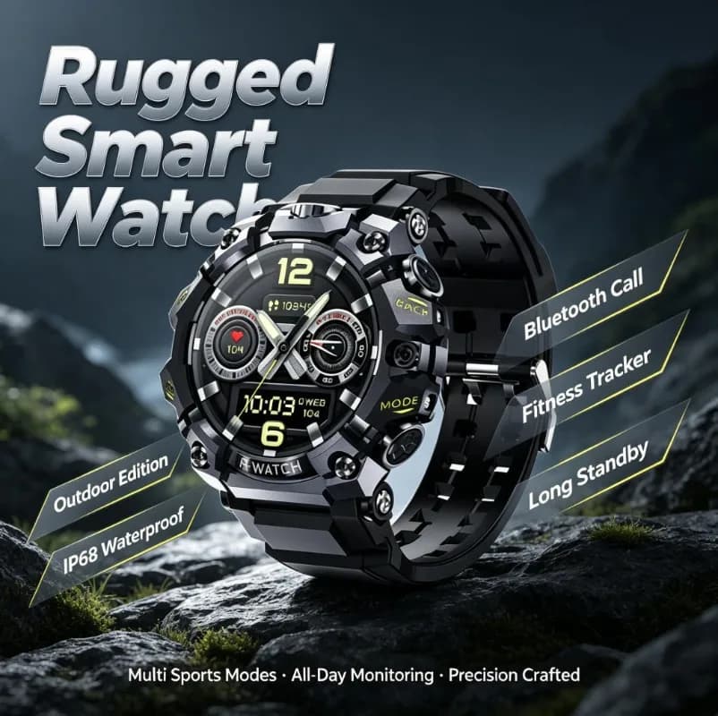 Q668 Unisex 4G Android Smart Watch Full Netcom Waterproof Heart Rate Monitor Outdoor Sports Wristwatch
