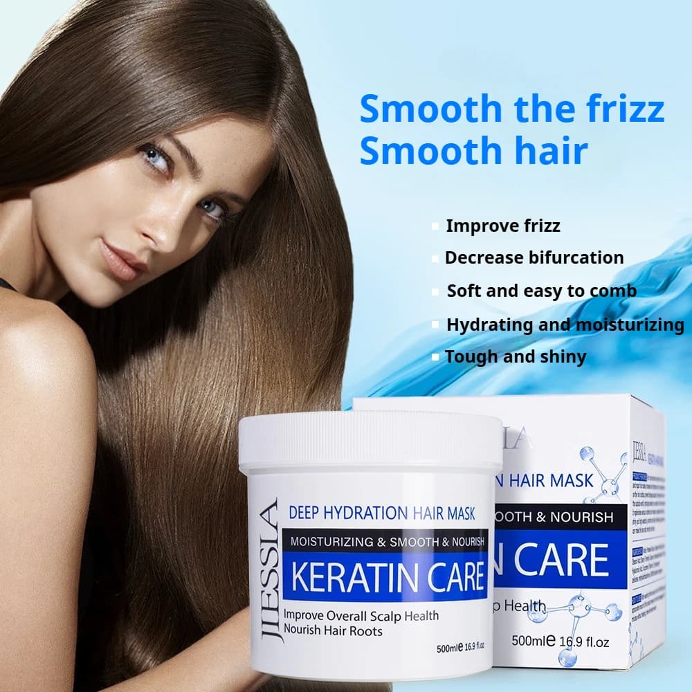 Keratin Hair Mask Shampoo Conditioner Protein Moisturizing Repair Perming Care Dry Frizz Nutrition Ointment Hair Straightening