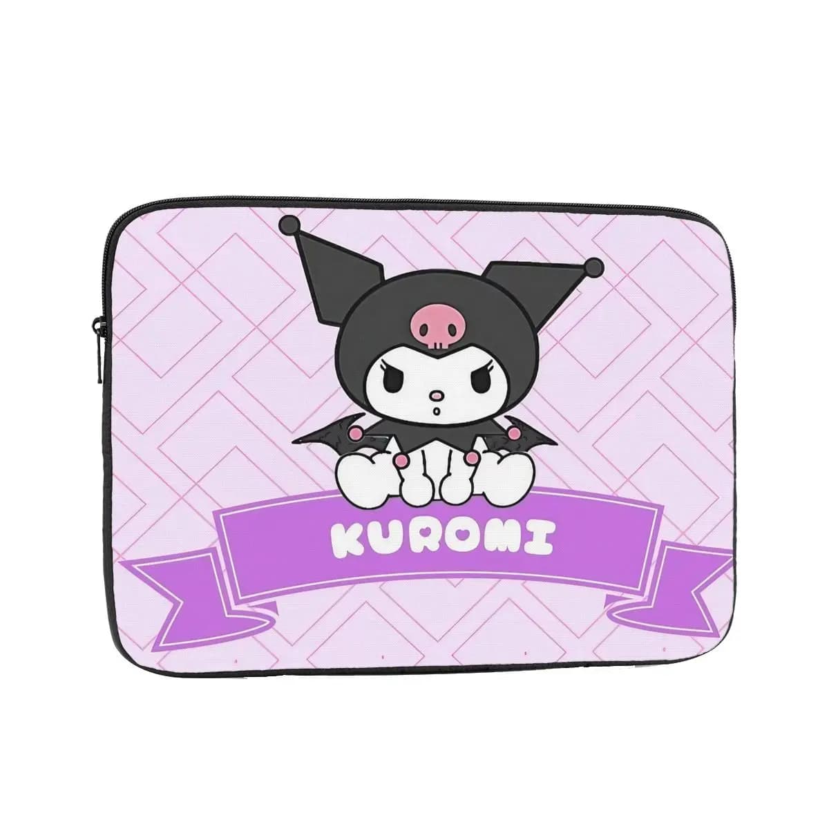 Borsa per Laptop e Notebook in Stile Giapponese, Custodia per Tablet Anime Kuromi, 10 12 13 15 17 Pollici, Borsa Antiurto