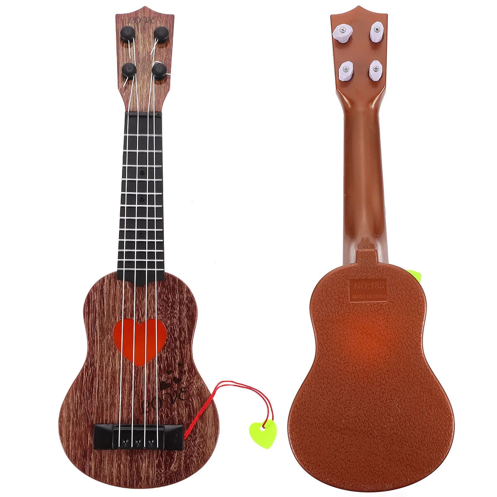 1 Pezzo Ukulele Giocattolo per Bambini, Strumento Musicale Educativo, Mini Giocattolo Musicale per Interni ed Esterni, Colori Vivaci per lo Sviluppo