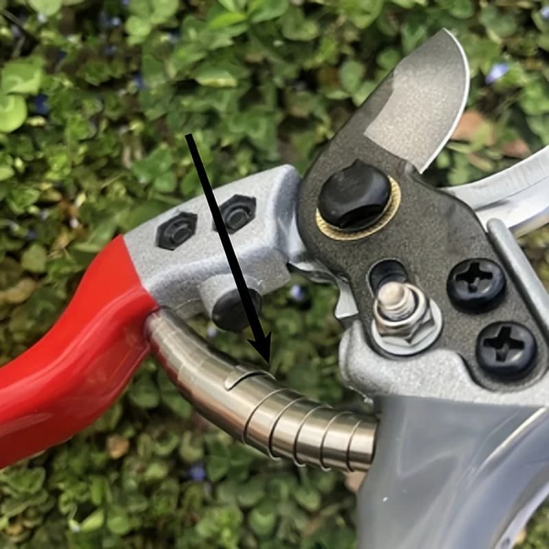 2 industrial grade pruning shears springs, stainless steel spare part, suitable for gardening shears and pruning shears