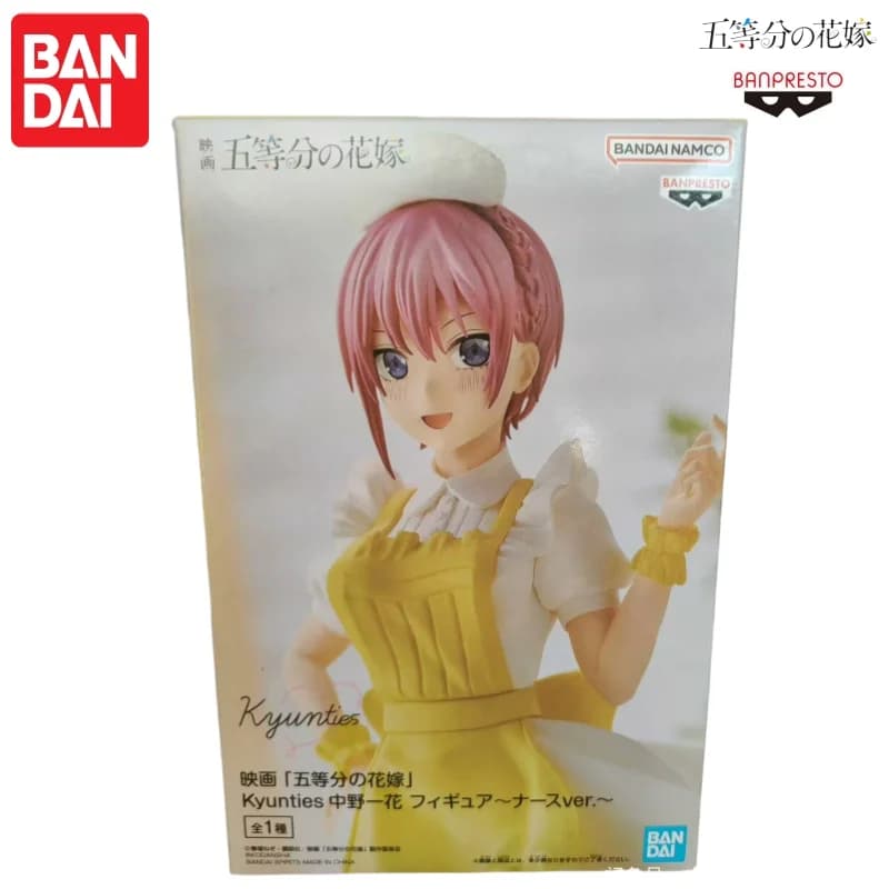 Bandai In Stock Original Banpresto Nakano Ichika Model Doll Brand New Boxed Action Figure Animation Peripherals Anime Characters